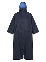 Mountain Warehouse Blue Coastline Womens Water-Resistant UV Max Changing Robe - Image 1 of 5
