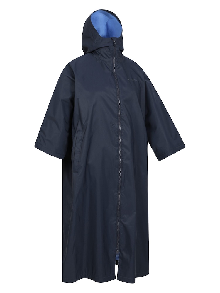 Mountain Warehouse Blue Coastline Womens Water-Resistant UV Max Changing Robe - Image 2 of 5