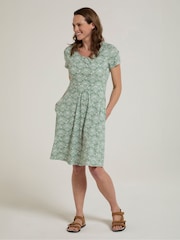 Mountain Warehouse Green Orchid Patterned Womens UV Dress - Image 1 of 9