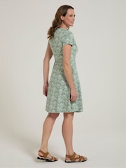 Mountain Warehouse Green Orchid Patterned Womens UV Dress - Image 3 of 9
