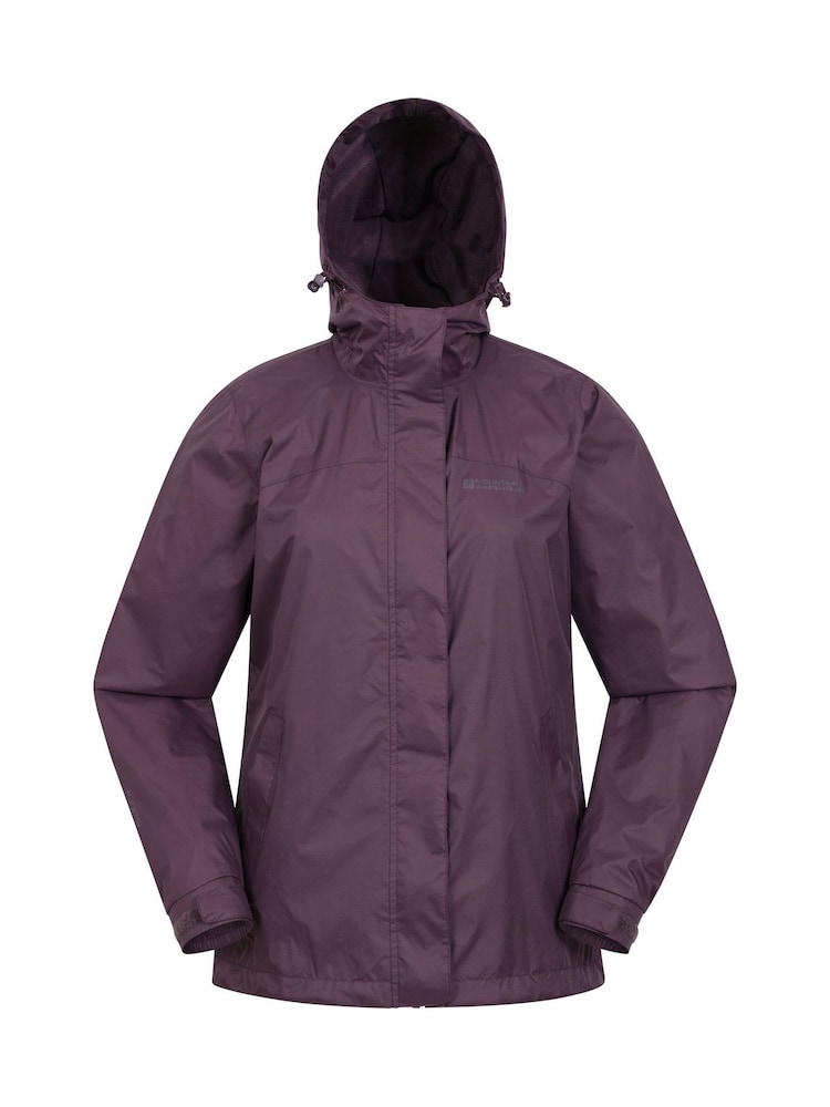 Mountain Warehouse Purple Womens Torrent Waterproof Jacket - Image 1 of 5 Mountain Warehouse Purple Womens Torrent Waterproof Jacket - Image 1 of 5