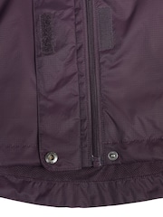 Mountain Warehouse Purple Torrent Lightweight Waterproof Jacket - Image 10 of 12