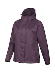 Mountain Warehouse Purple Torrent Lightweight Waterproof Jacket - Image 6 of 12