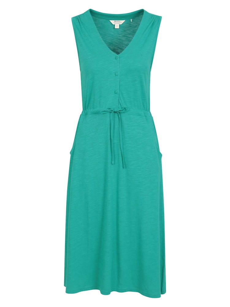 Mountain Warehouse Green Womens Bahamas Sleeveless Dress - Image 5 of 9