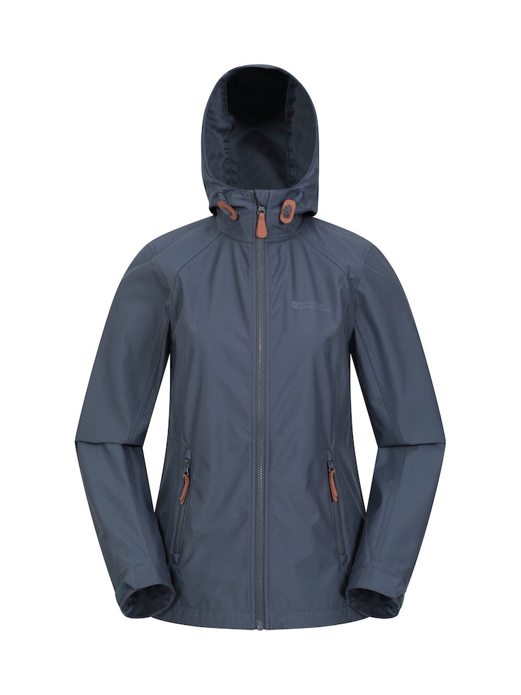 Mountain Warehouse Grey Iona Womens Water Resistant Softshell Jacket - Image 1 of 5