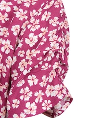 Mountain Warehouse Pink Oasis Womens Midi Tiered Dress - Image 5 of 7