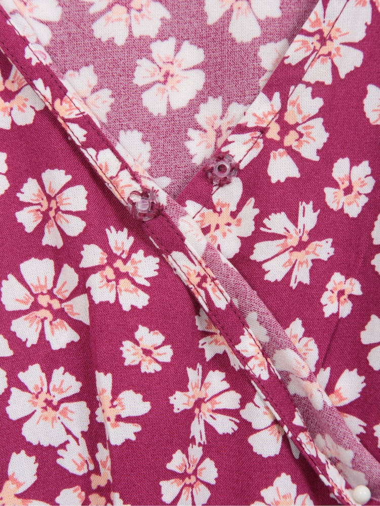 Mountain Warehouse Pink Oasis Womens Midi Tiered Dress - Image 7 of 7