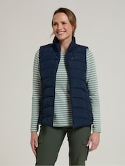Mountain Warehouse Blue Opal Womens Water-Resistant Padded Jacket - Image 2 of 4