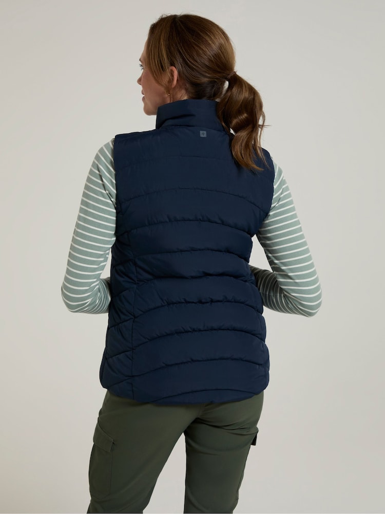 Mountain Warehouse Blue Opal Womens Water-Resistant Padded Jacket - Image 4 of 4