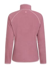 Mountain Warehouse Dusky Pink Womens Montana Half Zip Fleece - Image 7 of 9