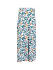 Mountain Warehouse Blue Camo Womens Shore Long Jersey Skirt - Image 5 of 10