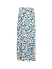 Mountain Warehouse Blue Camo Womens Shore Long Jersey Skirt - Image 7 of 10