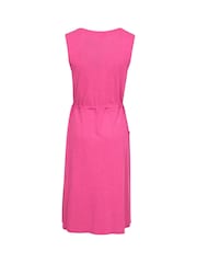 Mountain Warehouse Grey/Pink/Yellow Womens Bahamas Sleeveless Dress - Image 3 of 5