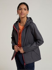 Mountain Warehouse Grey Swerve Womens Packaway Waterproof Jacket - Image 4 of 10