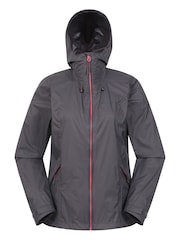 Mountain Warehouse Grey Swerve Womens Packaway Waterproof Jacket - Image 5 of 10