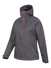 Mountain Warehouse Grey Swerve Womens Packaway Waterproof Jacket - Image 8 of 10