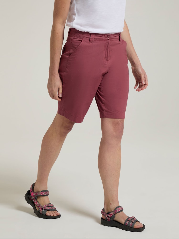 Mountain Warehouse Purple Coast Stretch Womens Shorts - Image 2 of 10