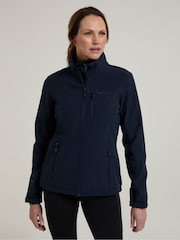 Chaqueta softshell resistente al agua para mujer Grasmere de Mountain Warehouse - Imagen 2 de 4
