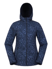 Mountain Warehouse Light Blue Exodus Womens Softshell Jacket - Image 1 of 5