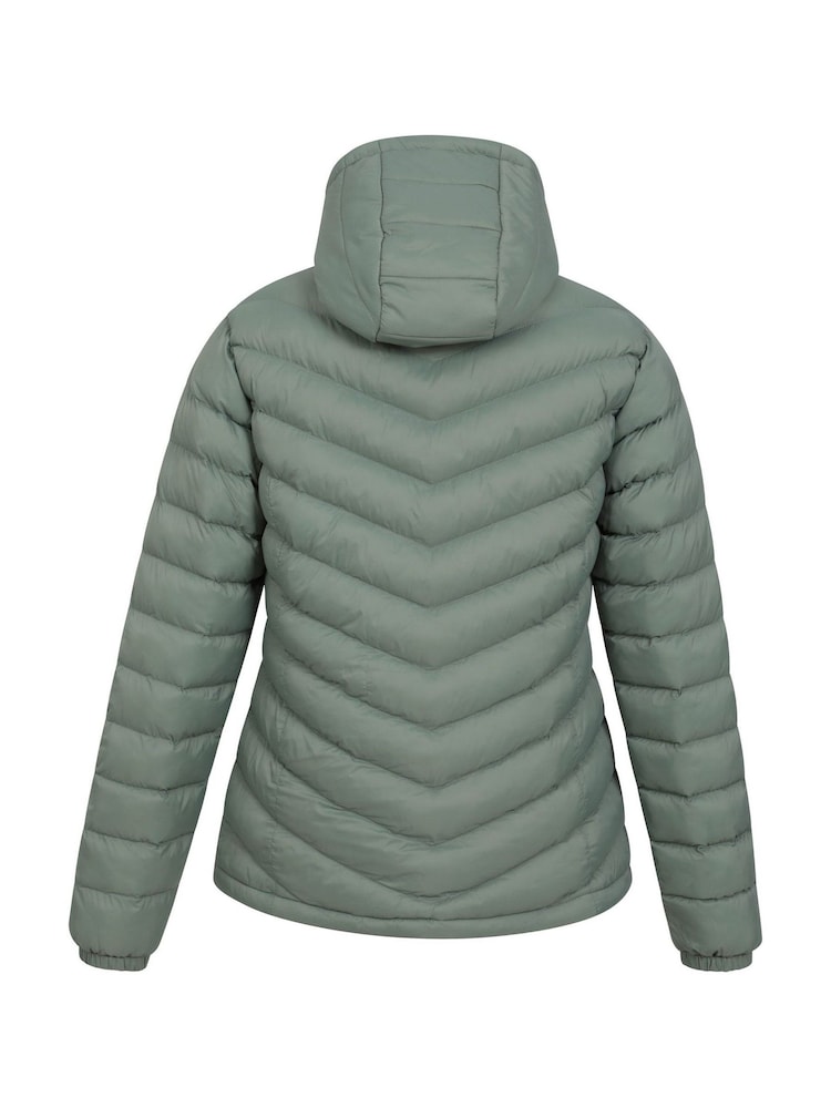 Mountain Warehouse Sea  green Seasons Womens Water-Resistant Padded Jacket - Image 2 of 5
