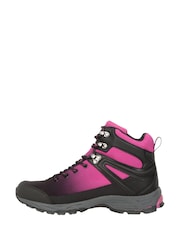 Mountain Warehouse Pink Womens Shadow Waterproof Breathable Softshell Walking Boots - Image 2 of 7