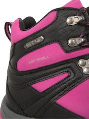 Mountain Warehouse Pink Womens Shadow Waterproof Breathable Softshell Walking Boots - Image 7 of 7
