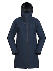Mountain Warehouse Blue Womens Solstice Extreme 2.5 Layer Waterproof Jacket - Image 1 of 7