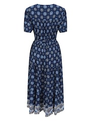 Mountain Warehouse Blue Morocco Womens Midi Dress - Image 3 of 5