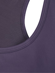 Mountain Warehouse Purple Mesh Motion Womens Sports Bra - Image 9 of 9