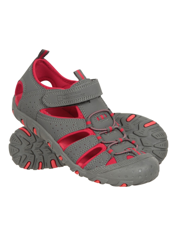 Rojo - Sandalias infantiles para andar Coastal de Mountain Warehouse - Imagen 1 de 6