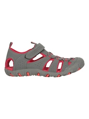 Rojo - Sandalias infantiles para andar Coastal de Mountain Warehouse - Imagen 2 de 6