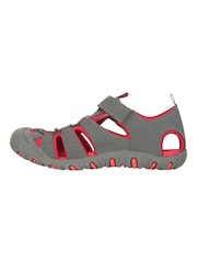 Rojo - Sandalias infantiles para andar Coastal de Mountain Warehouse - Imagen 4 de 6