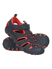 Azul - Sandalias infantiles para andar Coastal de Mountain Warehouse - Imagen 1 de 6