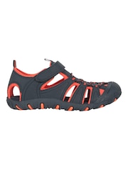 Azul - Sandalias infantiles para andar Coastal de Mountain Warehouse - Imagen 2 de 6