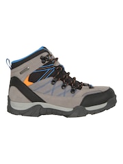 Mountain Warehouse Grey Kids Trail Waterproof Walking Boots - Image 2 of 7