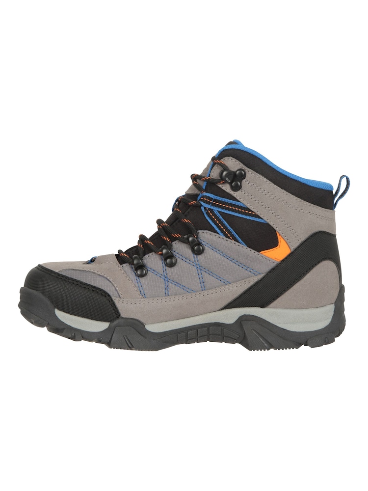 Gris - Mountain Warehouse Kids Trail Bottes de marche imperméables - Image 4 of 7 Gris - Mountain Warehouse Kids Trail Bottes de marche imperméables - Image 4 of 7