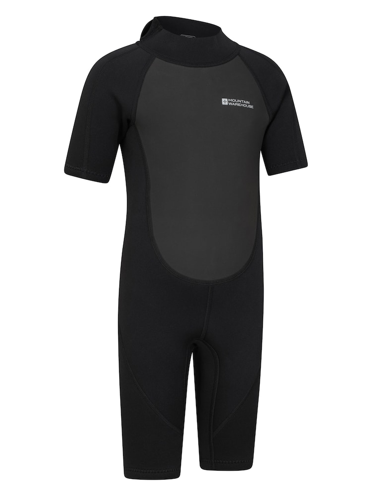 Mountain Warehouse Black Kids Shorty 2.5/2mm Wetsuit - Image 2 of 6