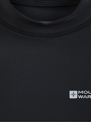 Mountain Warehouse Black Kids Long Sleeve Rash Vest - Image 5 of 5