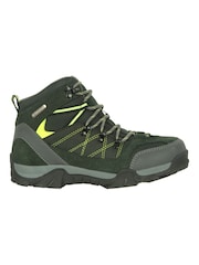 Mountain Warehouse Green Kids Trail Waterproof Walking Boots - Image 2 of 6