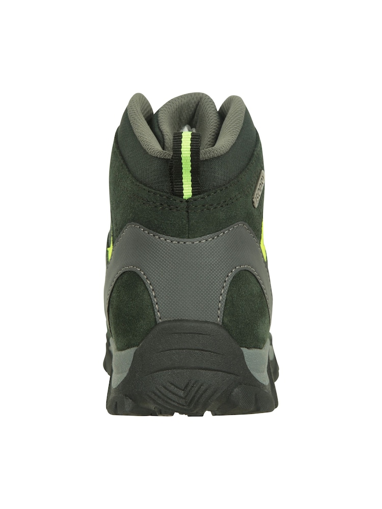Mountain Warehouse Green Kids Trail Waterproof Walking Boots - Image 3 of 6
