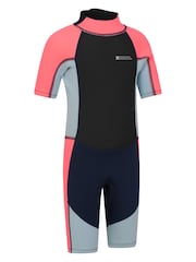 Mountain Warehouse Pink Kids Shorty 2.5/2mm Wetsuit - Image 2 of 6