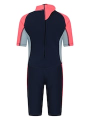 Mountain Warehouse Pink Kids Shorty 2.5/2mm Wetsuit - Image 4 of 6