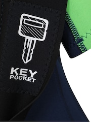 Mountain Warehouse Mid Blue Kids Shorty 2.5/2mm Wetsuit - Image 6 of 6