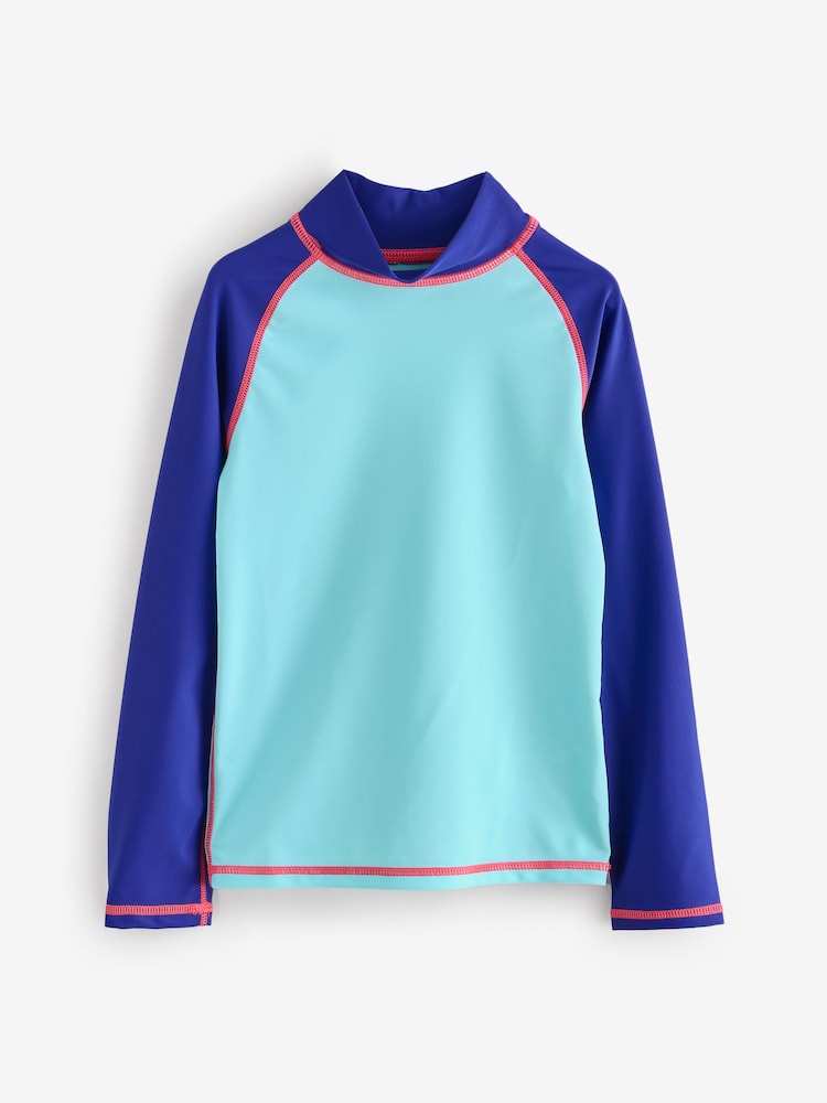 Mountain Warehouse Green Kids Long Sleeve Rash Vest - Image 1 of 1