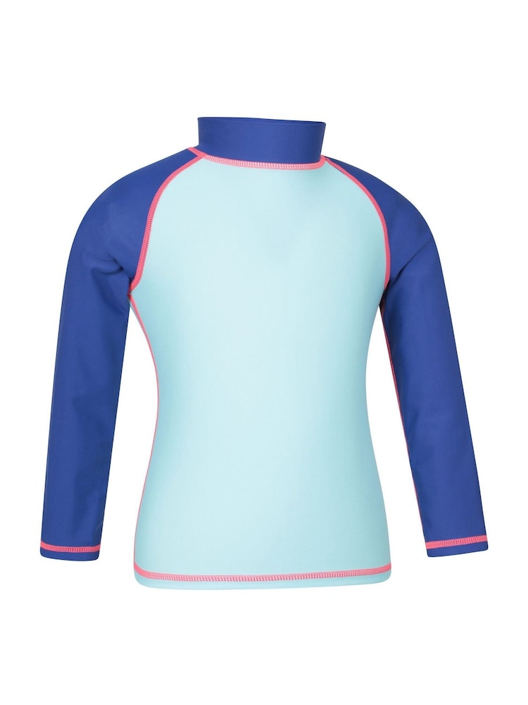 أخضر - صديري بكُم طويل واقي الشمس للأطفال من Mountain Warehouse - صورة 2 من 6