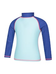 أخضر - صديري بكُم طويل واقي الشمس للأطفال من Mountain Warehouse - صورة 4 من 6