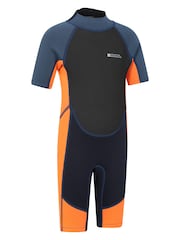 Mountain Warehouse Orange Kids Shorty 2.5/2mm Wetsuit - Image 2 of 6
