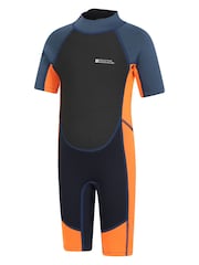 Mountain Warehouse Orange Kids Shorty 2.5/2mm Wetsuit - Image 3 of 6