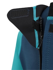 Mountain Warehouse Mid Blue Denim Kids Shorty 2.5/2mm Wetsuit - Image 5 of 6