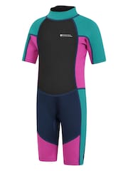 Mountain Warehouse Purple Kids Shorty 2.5/2mm Wetsuit - Image 3 of 6